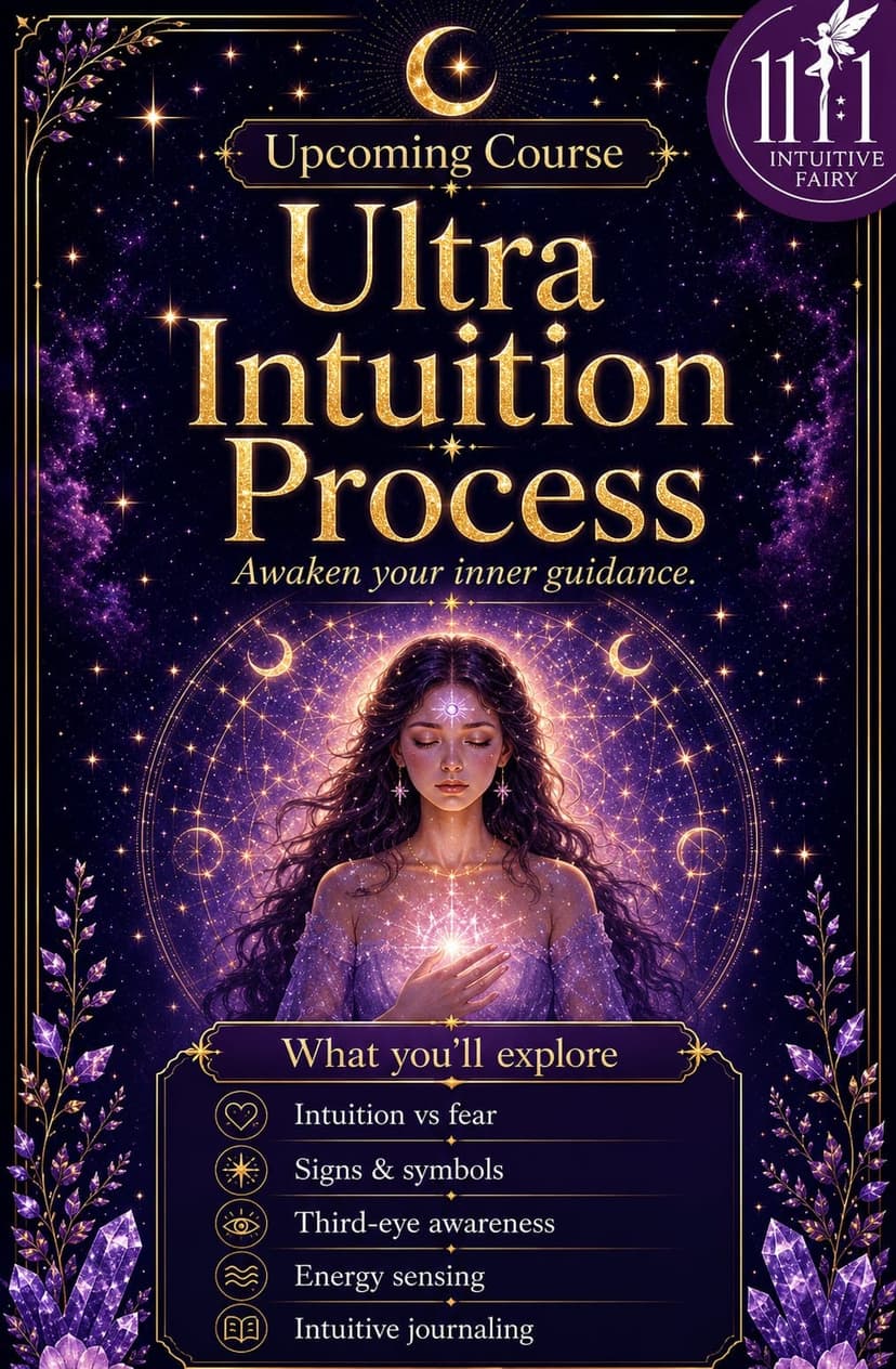 Ultra Intuition Process upcoming course poster