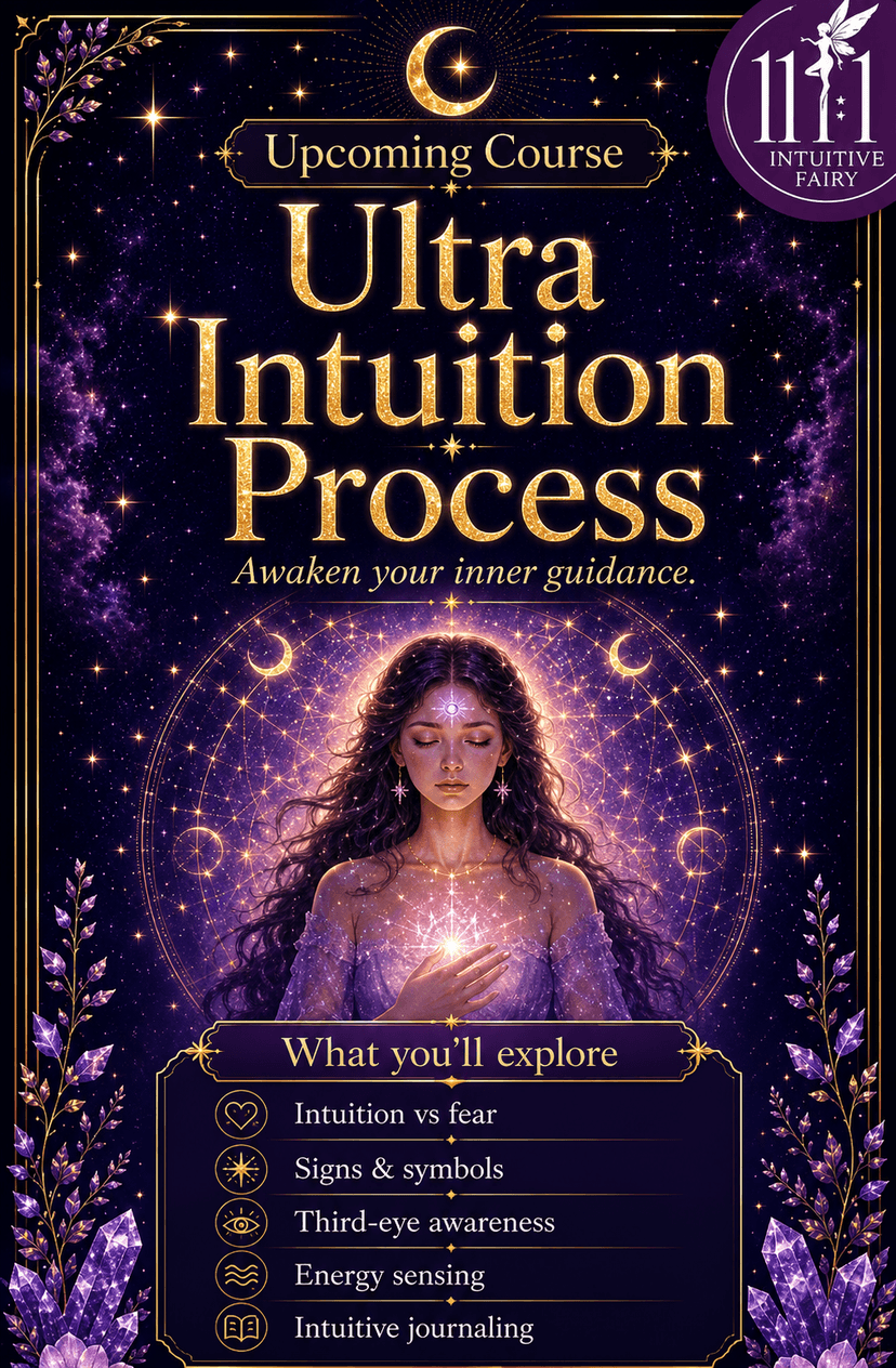 Ultra Intuition Process upcoming course poster